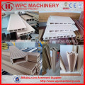 Wood Plastic Composite Profile Production Line/PVC add wood composite profile production line